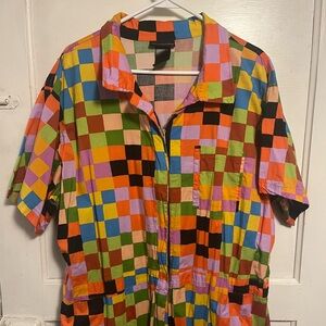 Nooworks Checkered Jumpsuit 5X